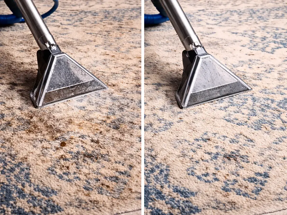 Rug Cleaning Before and After Wylie TX