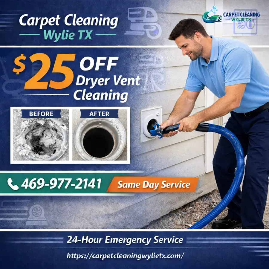 Dryer Vent Cleaning Coupon Wylie TX