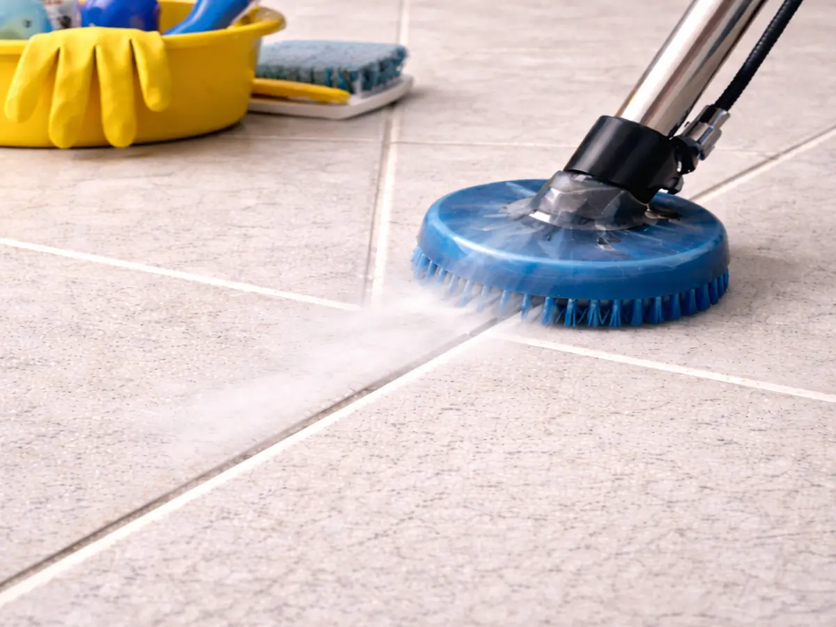 Tile or floor cleaning results